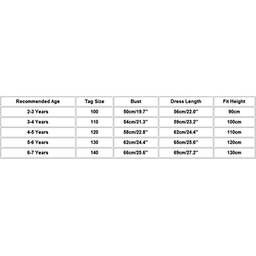 Julhold Vestido de manga corta con diseño de orejas de gato, de algodón, para verano, de 2 a 7 años
