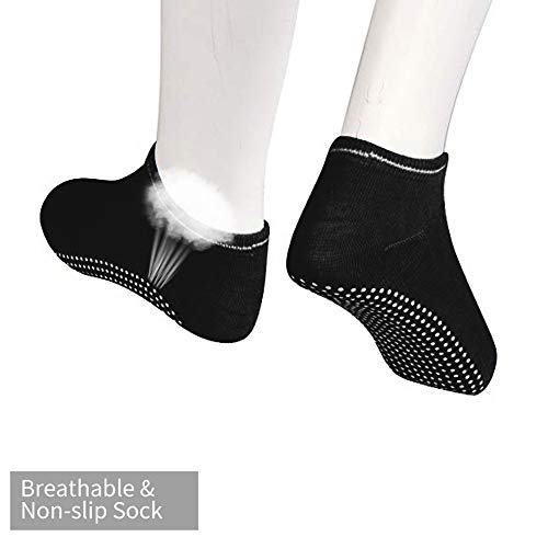 JURONG 8 pares de calcetines de yoga para mujer, para yoga, pilates, ballet, deportes, antideslizantes (8 colores)