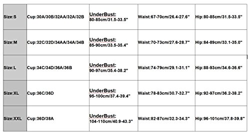 JURTEE Moda Sexy Slim Fit Siamés Bikini Monokini Bañador De Playa Belleza De Vuelta Bikinis Push Up Mujer Traje De Baño