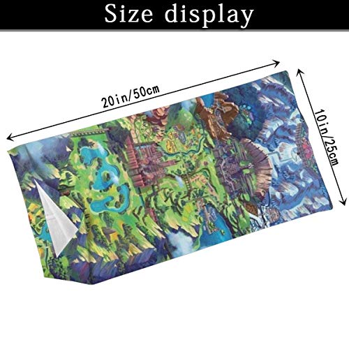 Jwohek Zelda Link Legend Zelda Games Variedad Turbante Cara Cuello Calentador Bufanda Pasamontañas Unisex Suave a prueba de viento Novedad Diadema para deportes Senderismo