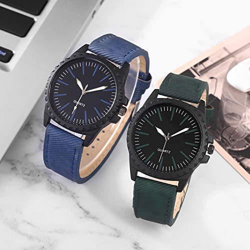 JZDH Relojes para Mujer Ver Mujer Correa de Cuero Ladies Reloj de Pulsera Nail Classic Scale Business Watches Relojes Decorativos Casuales para Niñas Damas (Color : F)