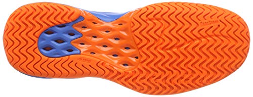 K-Swiss Performance Aero Knit, Zapatillas de Tenis Hombre, Azul (Brilliant Blue/Neon Orange 427M), 43 EU