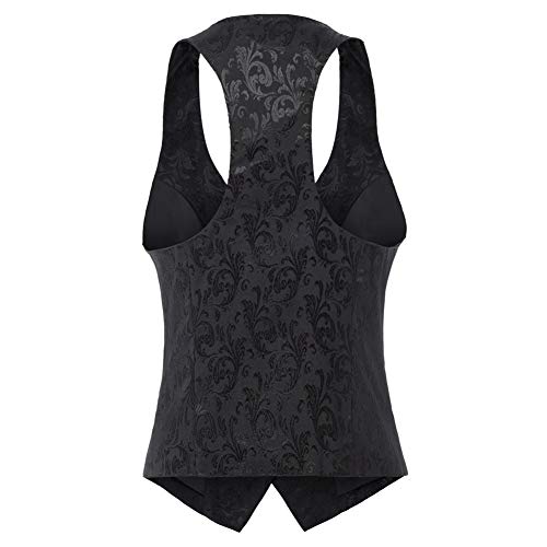 KANCY KOLE Vest Chaleco de Traje para Mujer Chaleco Primavera Otoño KC2143-1 XXL