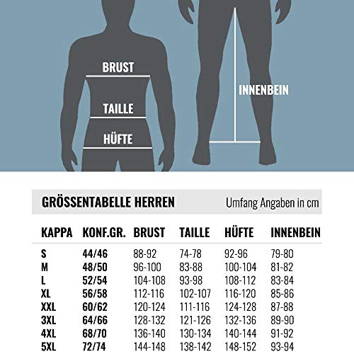 Kappa Authentic Taule - Sudadera de Manga Larga para Hombre, diseño Retro, Corte Regular, Hombre, Sudadera, 705421, 18 m Gris Melange., Large