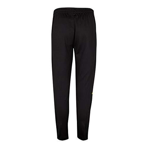 Kappa Paginos Pants, Unisex, Negro/Amarillo Fluor, L