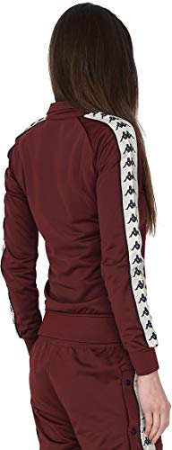 Kappa Wanniston Slim 222 Banda Authentic Chaqueta, Mujer, Rojo/Violeta, L