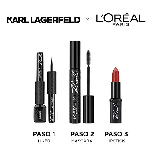 Karl Lagerfeld x L'Oréal Paris Máscara de Pestañas, Negra