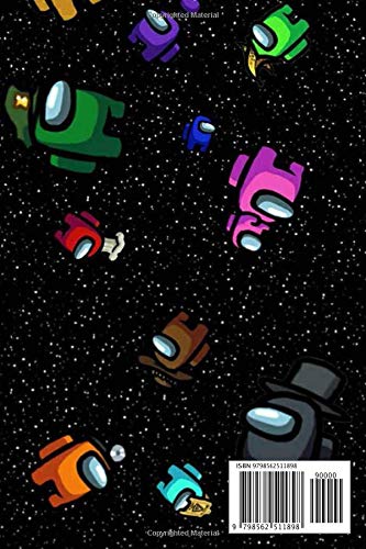 Keep Calm Play Among Us And Never Forget Spinning: Among Us Impostor Notebook Gift Idea Lined pages, 6.9 inches,120 pages, White paper Journal For Spinning