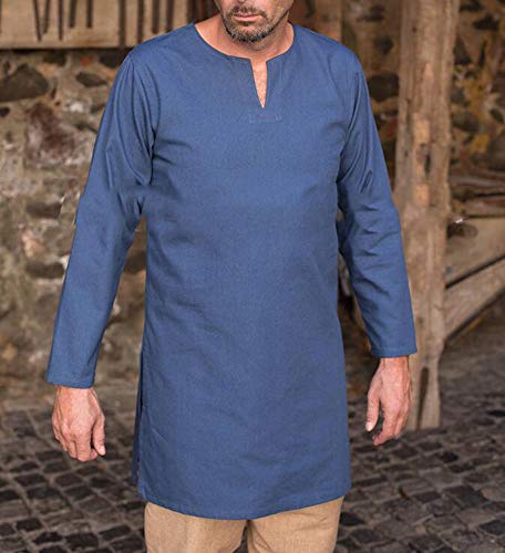 Keepmore Vestidos étnicos Casuales de Kaftan Thobe Oriente árabe Saudita para Hombres