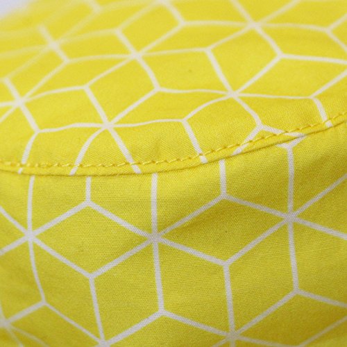 Ki ET LA - Gorro anti-UV upf 50 + – Modelo Cubik Sun reversible - 100% algodón Oeko-tex - 6-12 meses