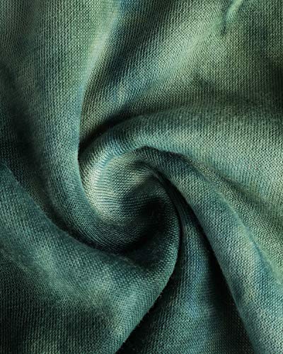 Kidsform Sudadera con Capucha para Mujer Sudadera con Capucha de Otoño Invierno Sudadera con Bolsillo Hoodie Cárdigans Mujer Sudadera Larga Mujer F-i Verde XL