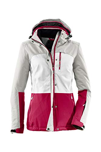 Killtec Sewia - Chaqueta de esquí para mujer, Mujer, Chaqueta de esquí., 33904-000, Blanco, 34