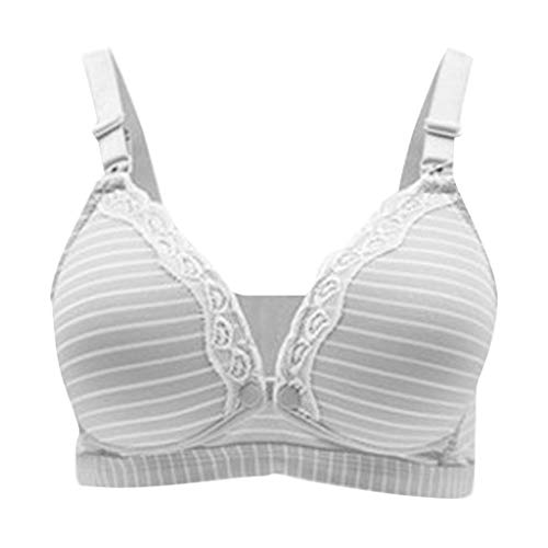 KIMODO Sexy Wire Free Bra Un Material de algodón sin Costuras Sujetador de Encaje de Las Mujeres se reúnen Ropa Interior cómoda Juguetón y Lindo Temperamento Kawaii