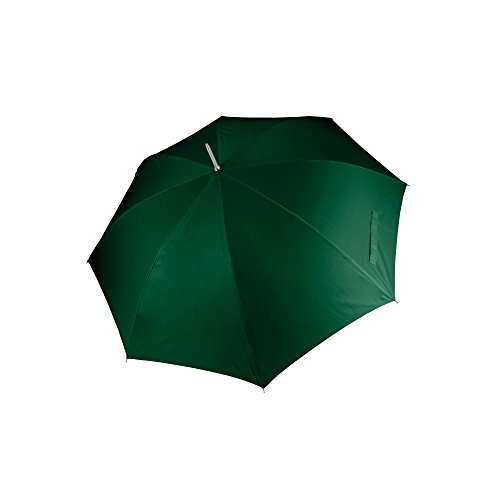 Kimood - Paraguas para golf apertura automática unisex (Talla Única/Verde botella)