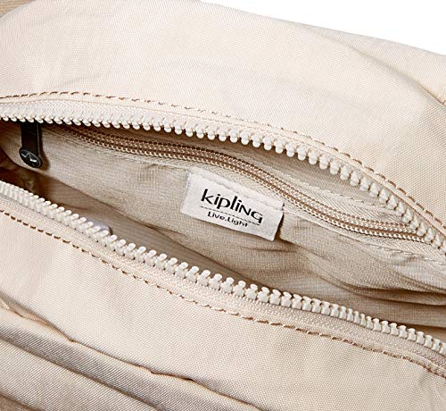 Kipling City Pack Mini, BACKPACKS para Mujer, Marfil dinámico, 14x27x29 cm (LxWxH)