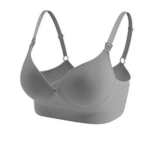 KOOYOL Sujetador de Lactancia Maternidad,Sujetadores inconsútiles de enfermería 4 and 3 Pack