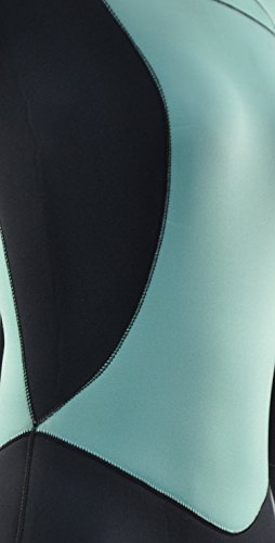 Kounga Dw 4.3 Traje para Surf y Buceo, Mujer, Azul Claro/Negro, XL