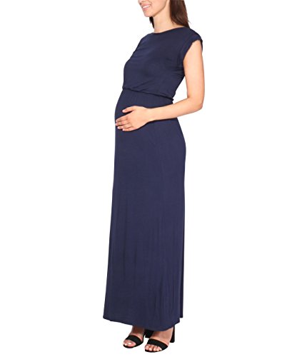 KRISP Vestido Mujer Tallas Grandes Largo Barato Casual Ibicenco De Día Ropa Hippie Online Ofertas, (Azul Marino (3269), 36 EU (08 UK)), 3269-NVY-08