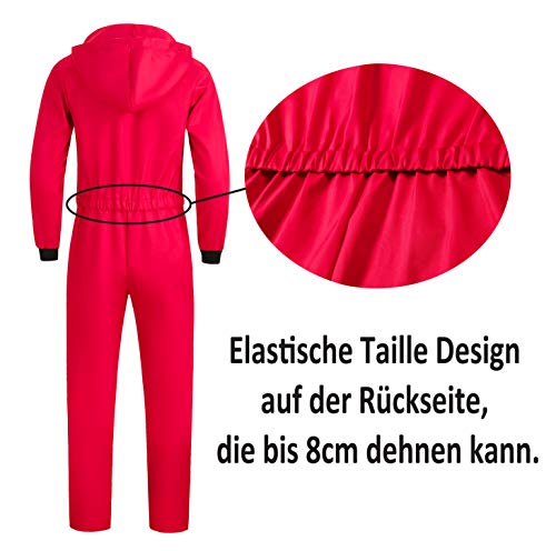 La Casa De Papel Disfraz Rojo Mono Hombre Mujer rojo XS