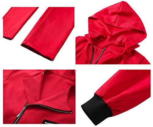 La Casa De Papel Disfraz Rojo Mono Hombre Mujer rojo XS