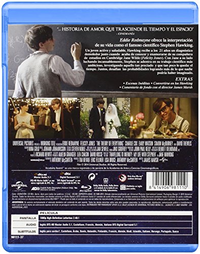 La Teoría Del Todo [Blu-ray]