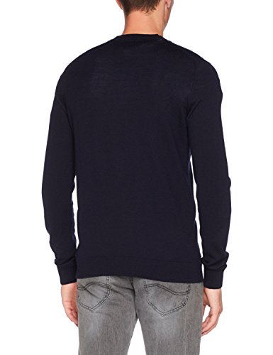 Lacoste Ah2987 Suéter, Azul (Marine), Small (Talla del Fabricante: 3) para Hombre