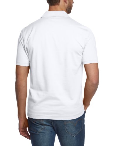 Lacoste L1230, Polo de Manga Corta para Hombre, Blanco (Blanc), S (Talla del fabricante: 3)