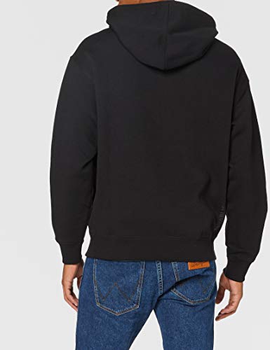 LACOSTE L!VE Sh1441 Suéter, Noir/Noir, 3XL Unisex Adulto