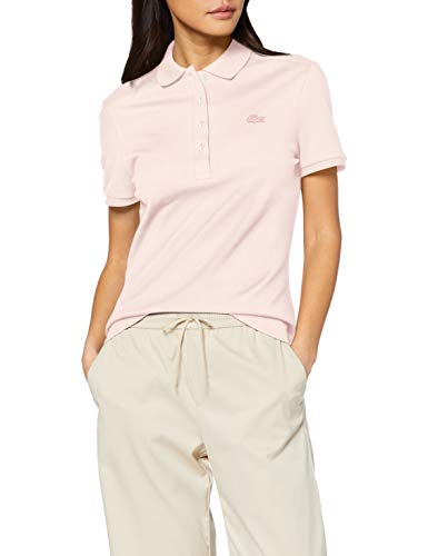 Lacoste PF5462 Camisa de Polo, Rosa (Nidus), 48 para Mujer