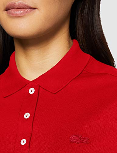 Lacoste PF5462 Camisa de Polo, Verde, 40 para Mujer