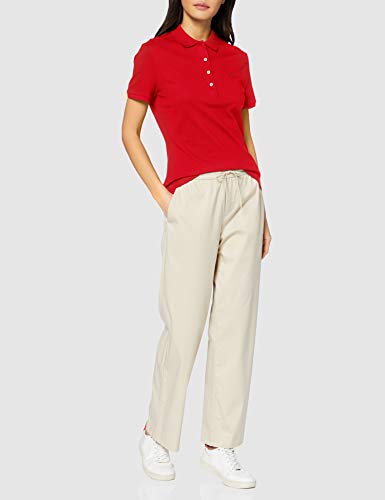 Lacoste PF5462 Camisa de Polo, Verde, 40 para Mujer