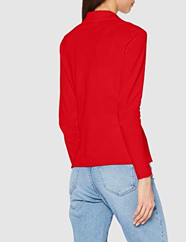 Lacoste PF5464 Camisa de Polo, Rouge, 34 para Mujer