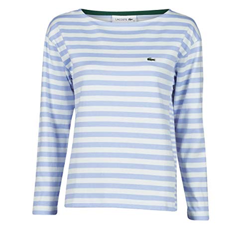 Lacoste TF1305 Camiseta, Nattier/Farine, 40 para Mujer