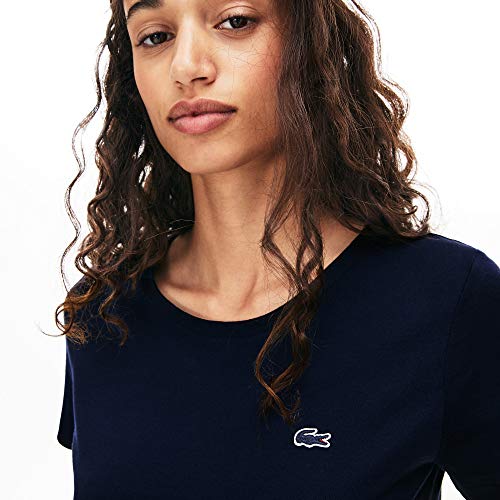 Lacoste Tf3080 Camiseta, Azul (Marine 166), 32 para Mujer