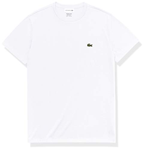 Lacoste TH6709, Camiseta para Hombre, Blanco (Blanc), XS (Talla del fabricante: 2)
