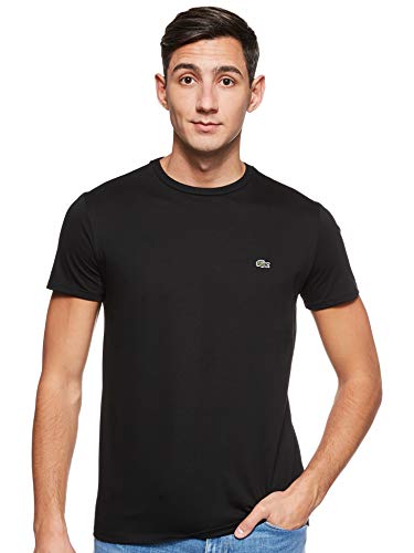 Lacoste TH6709, Camiseta para Hombre, Negro (Noir), M (Talla del fabricante: 4)