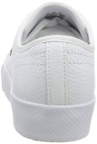 Lacoste Ziane Plus Grand 07211Cfa, Zapatillas Mujer, Wht/Wht, 39.5 EU