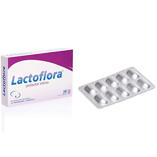 Lactoflora - Protector Íntimo - bienestar intimo de la mujer - 20 Cápsulas