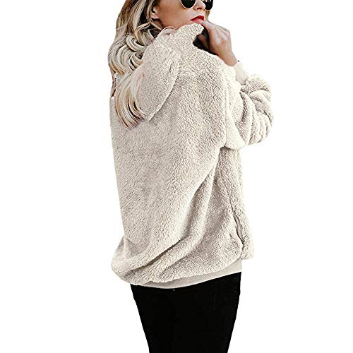 LANSKIRT Sudadera Mujer con Capucha y Cremallera - 38 Colores, Jersey Mujer Invierno Chaqueta Camisetas de Manga Larga Tallas Grandes Abrigos Deportivos Ropa de Otoño Caliente Esponjoso