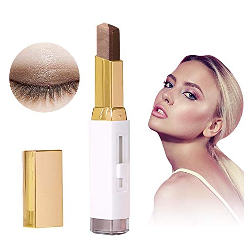 Lápiz de sombras de ojos, Gradiente Doppio Colori Brillo de ojos Eyeliner Eye Cream Pen Trucco Cosmetic Drive (#104)