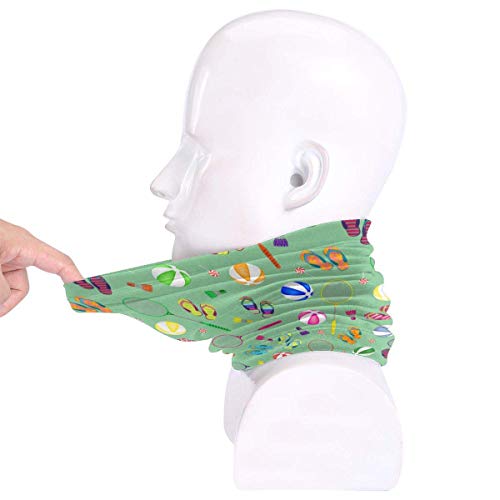 Lawenp Let 's play badminton pattern Cold Weather Ultimate Thermal Retention Face Scarf para hombres y mujeres