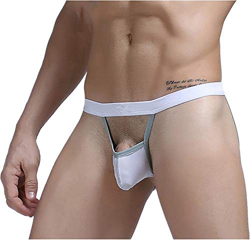 lclvld Hombre Ropa Interior U Convex Cómodo Slip Tanga Respirable Sexy Bikini Bragas Tanga Calzoncillos Intima