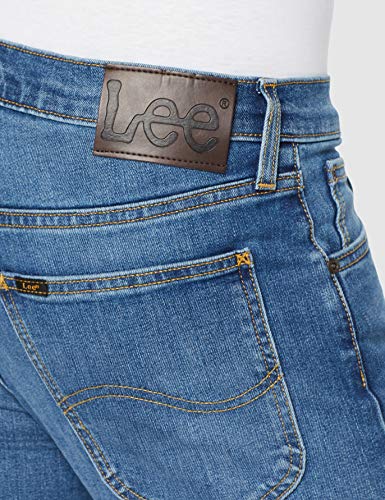 Lee Daren Zip Fly Vaqueros Rectos, Azul (Blue Used Fe Bz), 31W / 30L para Hombre