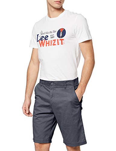 Lee Extreme Motion Short Pantalones Cortos, Azul (Navy 09), 58 (Talla del Fabricante: 34) para Hombre