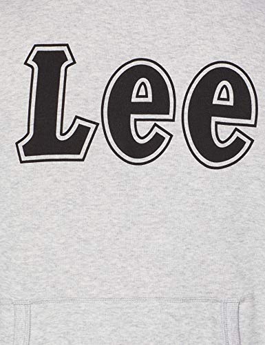 Lee Hoodie Sudadera, Gris (Sharp Grey Mele), XX-Large para Hombre