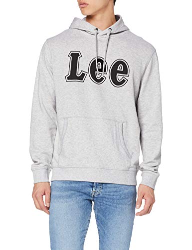 Lee Hoodie Sudadera, Gris (Sharp Grey Mele), XX-Large para Hombre