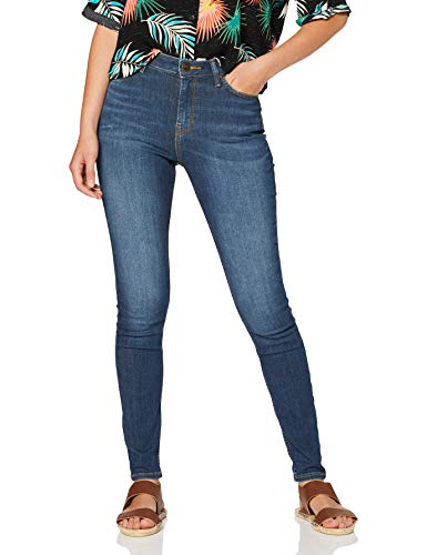 Lee Ivy Vaqueros, Azul (Dark Ely JD), 25W / 33L para Mujer