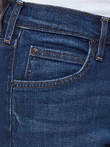 Lee Luke Medium Stretch Jeans, Azul (Dark Diamond Ft), 31W / 32L para Hombre