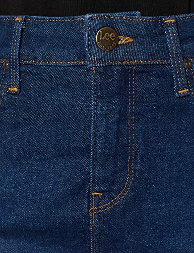 Lee Pencil Skirt, Falda para Mujer, Azul (Dark Garner Uv), 26