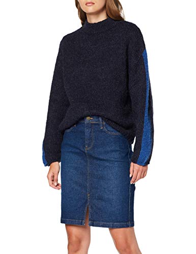 Lee Pencil Skirt, Falda para Mujer, Azul (Dark Garner Uv), 26